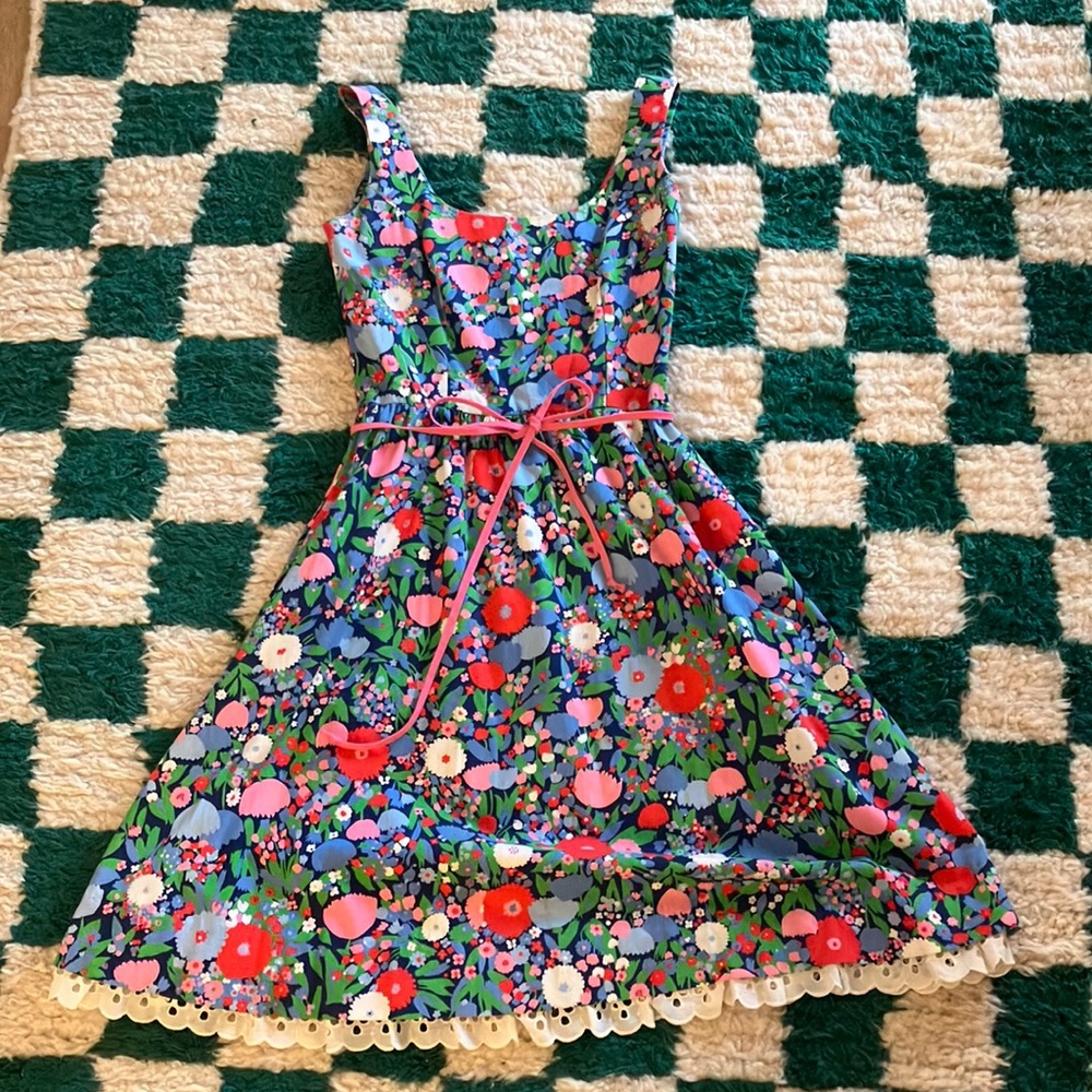 Vintage floral party dress